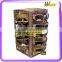 new design sunglasses retail POS cardboard floor display rack with hooks