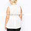 V-neck vest lady blouses skirts designs dress summer apparel suppliers