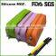 Promotion Price Silicone Pen Pencil Stationery Pouch Bag Case