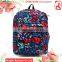 Young people daily backpack, top roll canvas rucksack backpack for girls