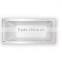 European style white color acrylic acrylic bathtub