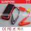 SUNPOW battery booster pack 12,000mAh super power bank portable 12V super mini booster car charger power bank