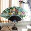 Handmade antique stained glass fan patterns for decoration