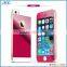 Popular Front+Back Metallic plating color tempered glass screen protector for iPhone 5 5s
