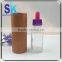 paper tube for e liquid glass bottle 15ml 20ml 30ml glass dropper bottle with tube