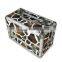 Aluminum Cosmetic Case with Colorful ABS Surface and Three Trays Inside