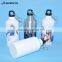 600Ml Silver aluminum sports bottle for sublimation