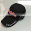 Made in china Common Fabric Feature and Striped Style cowboy baseball caps