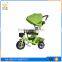 2016 hot selling children tricycle/baby ride on cars/baby tricycle with umbrella