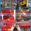 Heavy duty tri-axle 50 ton end dump semi trailer for Tanzania