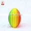 Rainbow series PU soft foam football for Rugby sports