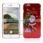 Popular Merry Christmas pc cell phone cover case for iphone 6 ,6S