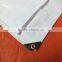 waterproof sunproof white tarpaulin fabric with uv resistant