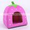 Sweet Cute pink new design top quality cheap outdoor cat tents