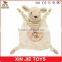 custom plush baby towel good quality animal head baby towel
