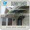 no welding for window and door with aluminum and polycarbonate