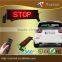 Wireless Remote control multiple lanauge Indicator LED car window message board sign lghts