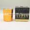 Long Burning Time Aroma Candles With Gold Glass Jar