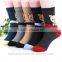 lovely funky cartoon character funny pattern kids socks for children
