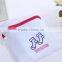 YIWU RODA 100% polyester sandwich 6 sets white embroidery fashion washing bag