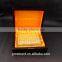 Customized Etch cut through metal Golden business card / Golden metal playing card