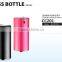 Round bottle acrylic shape cosmetic bottle Plastic Cosmetic Airless Bottle