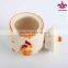 Ceramic sugar container with rooster design