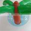 Coconut tree palm floating inflatable cup holder drink holder