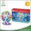 Intelligence toys plastic magnetic building block for kids