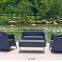 Modern unique style rattan wicker living room sofa set YPS039