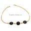 925 silver Black Onyx faceted Gemstone Bracelet