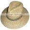 Newest promotional brown paper straw panama hat