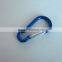 custom aluminum flat carabiner for bag