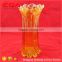 China manufactory different types clear glass floor vase