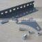 High Quality 38x38mm Powder Coated Slotted Steel Angle Bar