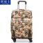 Polycarbonate Canvas Printed Trolley Luggage Canvas Travel Luggage