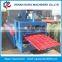 Good quality glazed steel roof tile making machine with different rolls