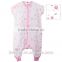 High quality baby breathable 100% cotton muslin sleeping bag,avoiding kicking quilts