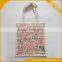 2016 foldable bag canvas shopping bag