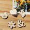 Large 12 * 8.5cm trumpet 9 * 7cm Creative small blackboard message blackboard wooden mini tripod vertical Crafts Decoration