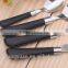 Hot sall!!stainless steel flatware set with plastic handle/silver flatware
