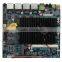 4 Lan Intel atom D525 network security firewall motherboard