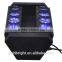 8 lens 12w white or RGBW disco moving head scanner spider LED effect lighting