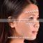 Custom festival high quality crystal self-adhesive face tattoo sticker glitter makeup rhinestone eye sticker