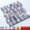 IMARK Ladder Shape China Athens Gray Mix Grey Wood Grain Marble Mosaic Backsplash Tile