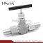 1/8'' 1/4'' Pipe Welded Needle Valve 6000 psi 1pc Forged Needle Valve