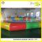 2015 hot sale 10x10m inflatable swimming pool with slide price