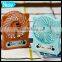 Portable Flexible Usb Fan With Airplane Shape Cable Text