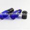 10ml perfume roller ball bottle Blue glass stainless steel bead bottle