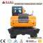 CHINA SMALL MINI WHEEL EXCAVATOR XN80-9